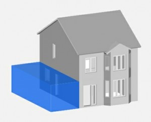 party wall laws drawing