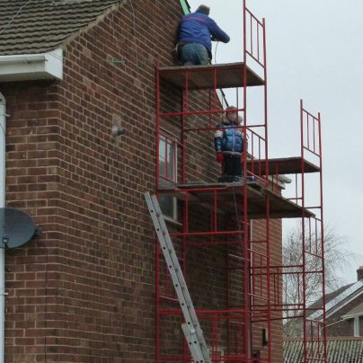 Fight Falls from Heights with Ladders