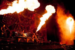 fire safety at a rock concert